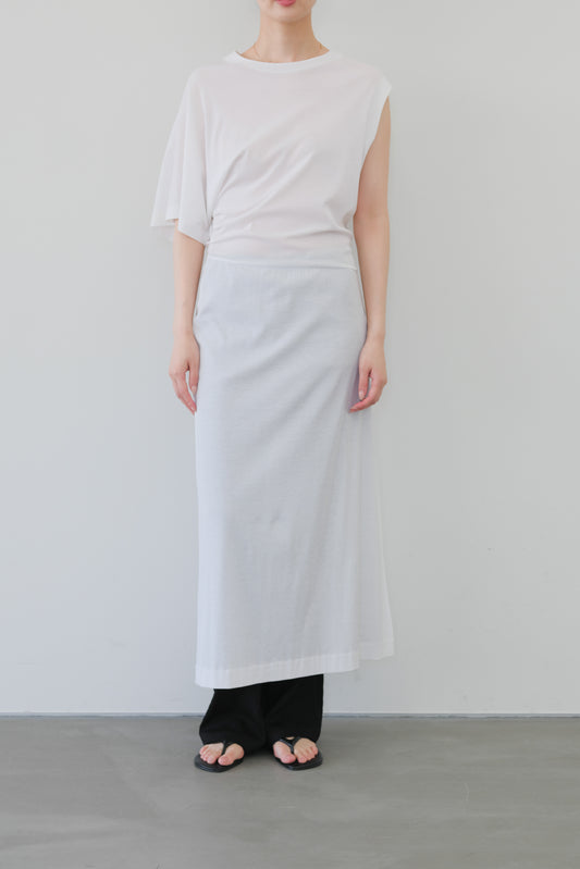 Kiffa Asymmetry Dress_White