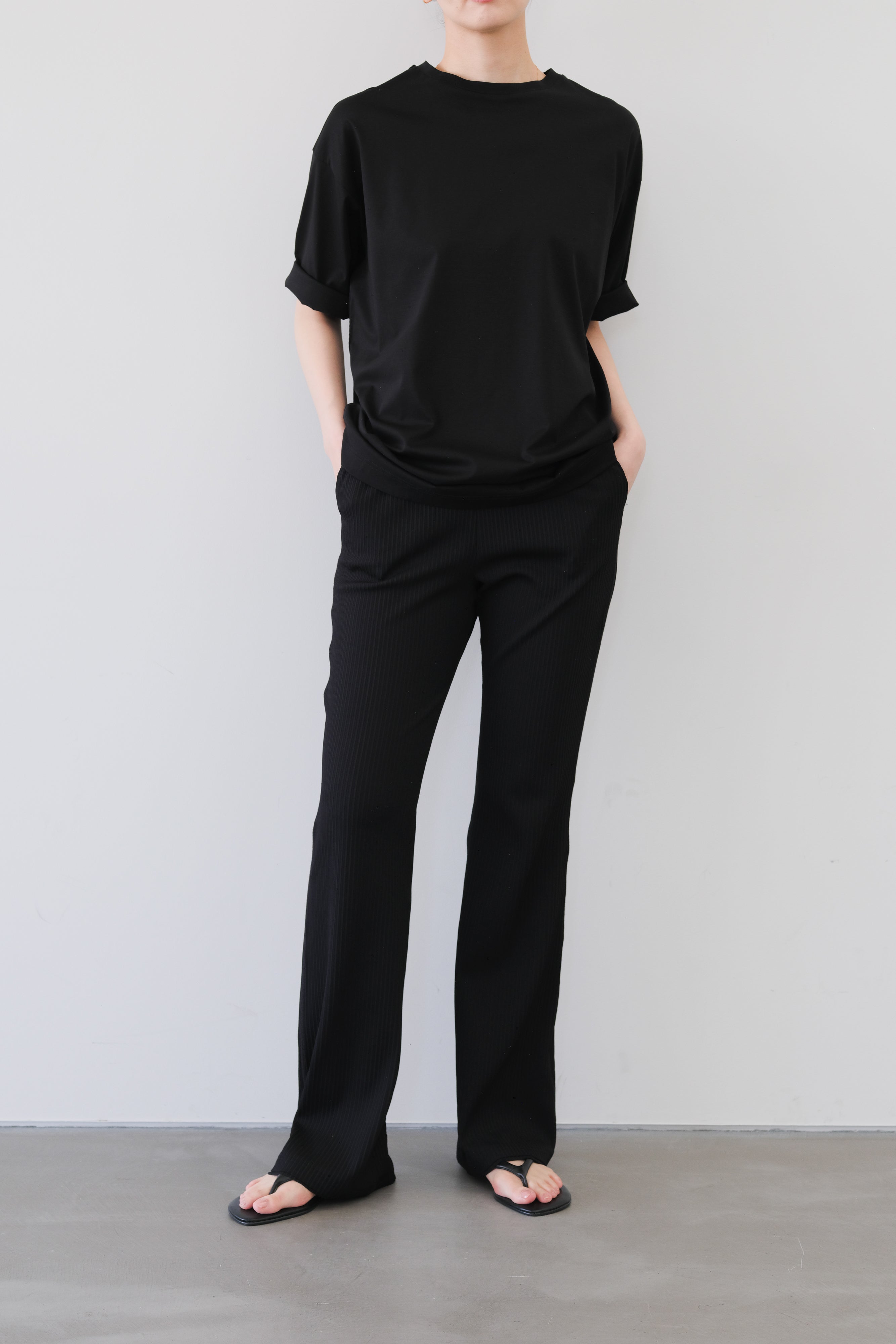 【新品未使用】PHERE Leonis Rib Leggins_Black 25Summer layers – PHERE