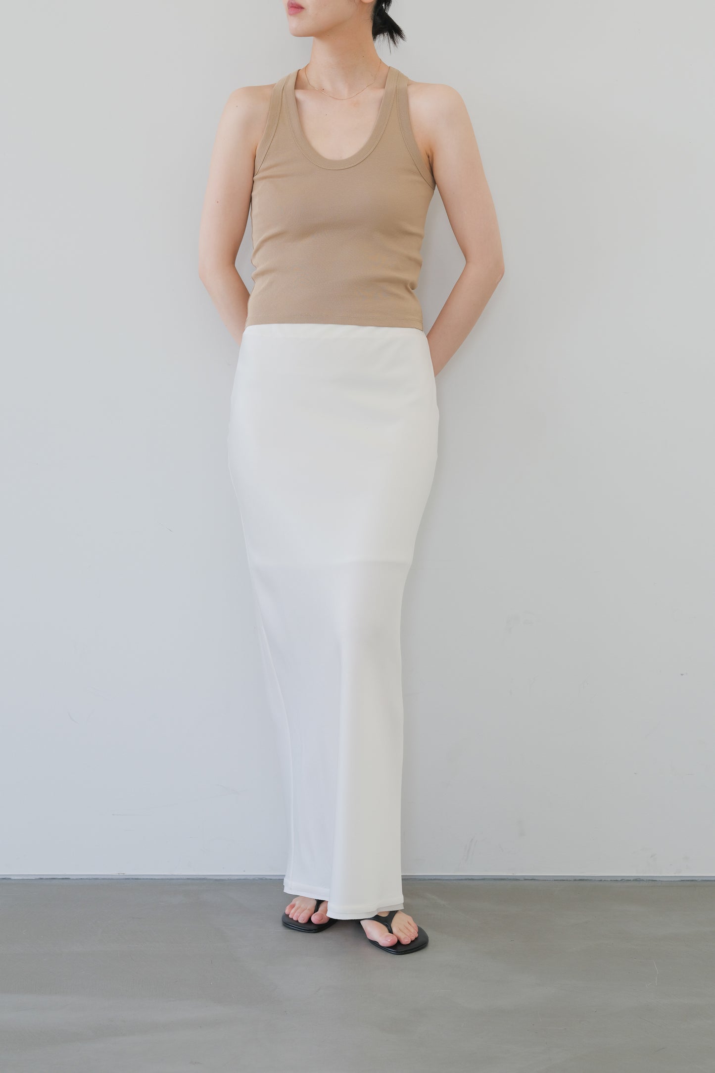 Elnath 2way tanktop_beige