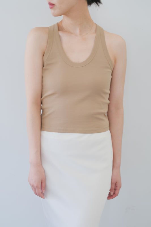 Elnath 2way tanktop_beige