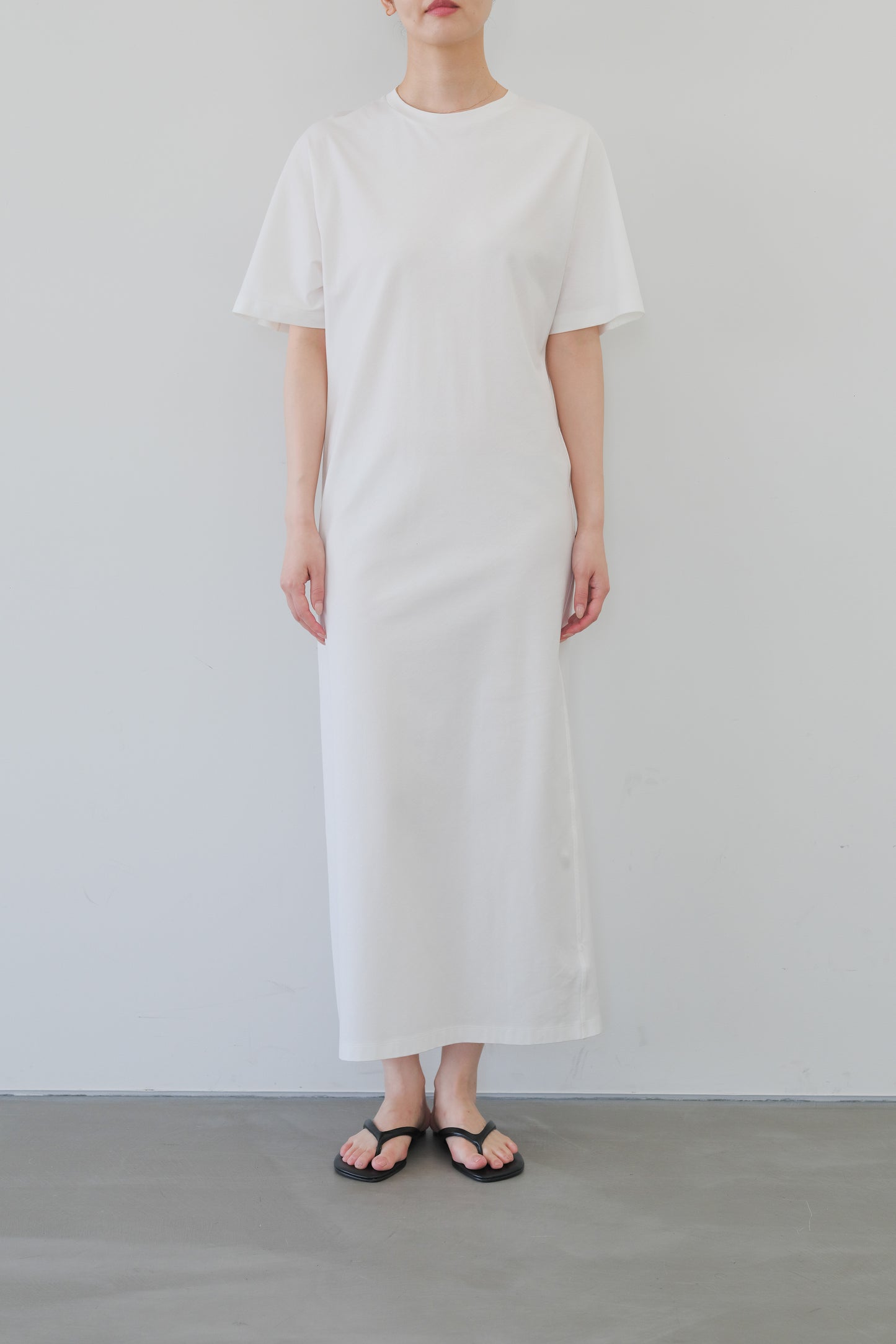 Alhena Tee Dress_white