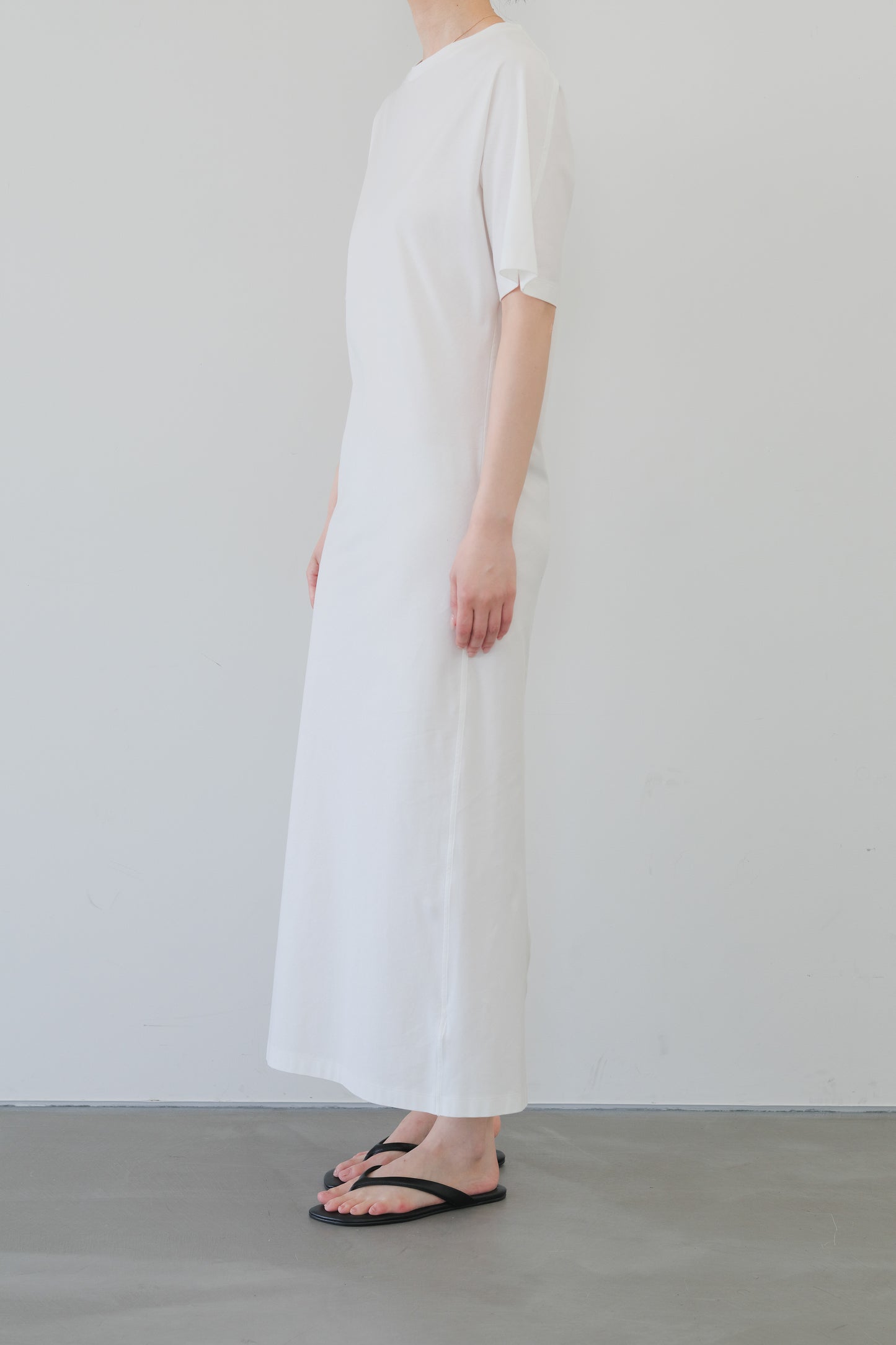 Alhena Tee Dress_white