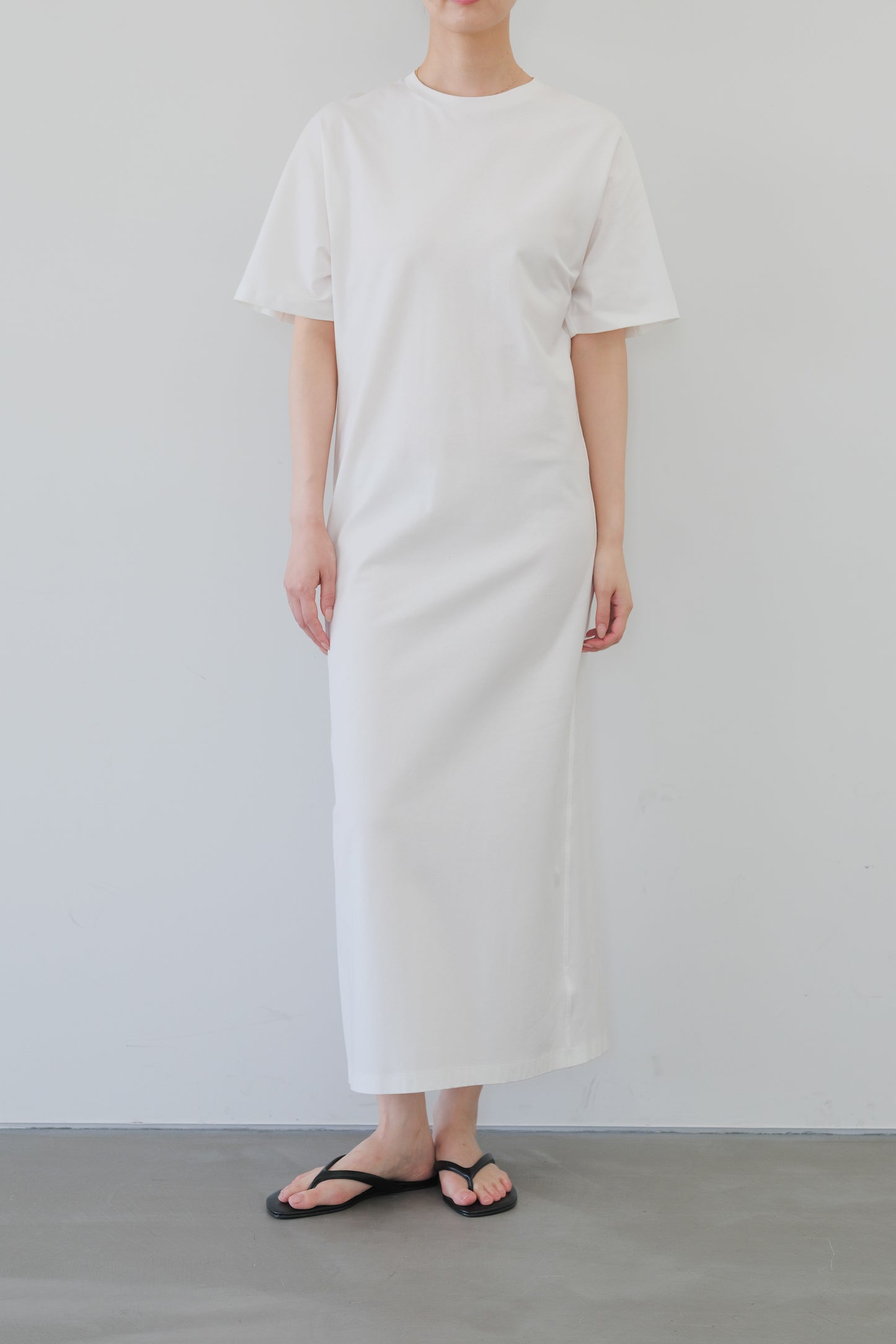 Alhena Tee Dress_white