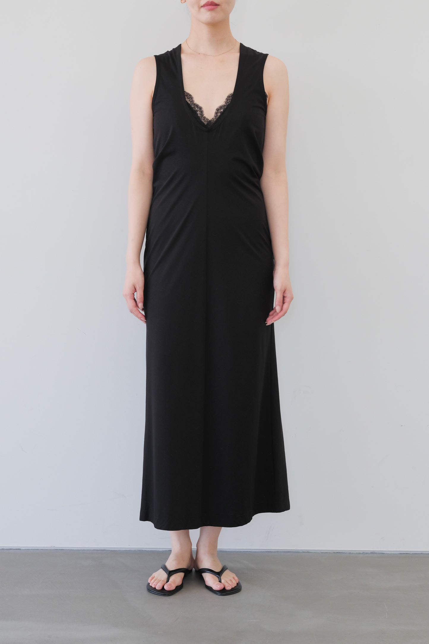 Cursa Scarf Dress_Black