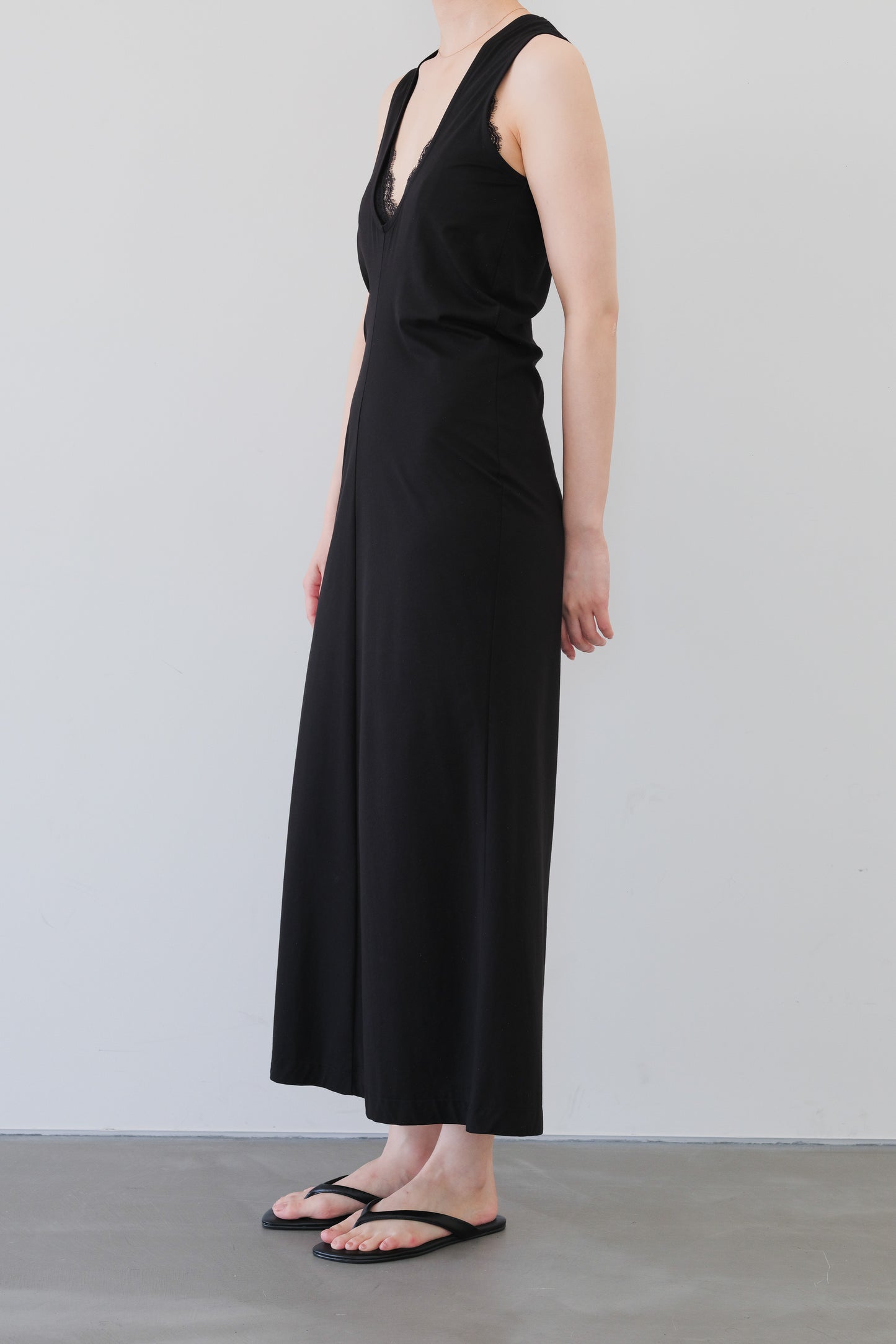 Cursa Scarf Dress_Black