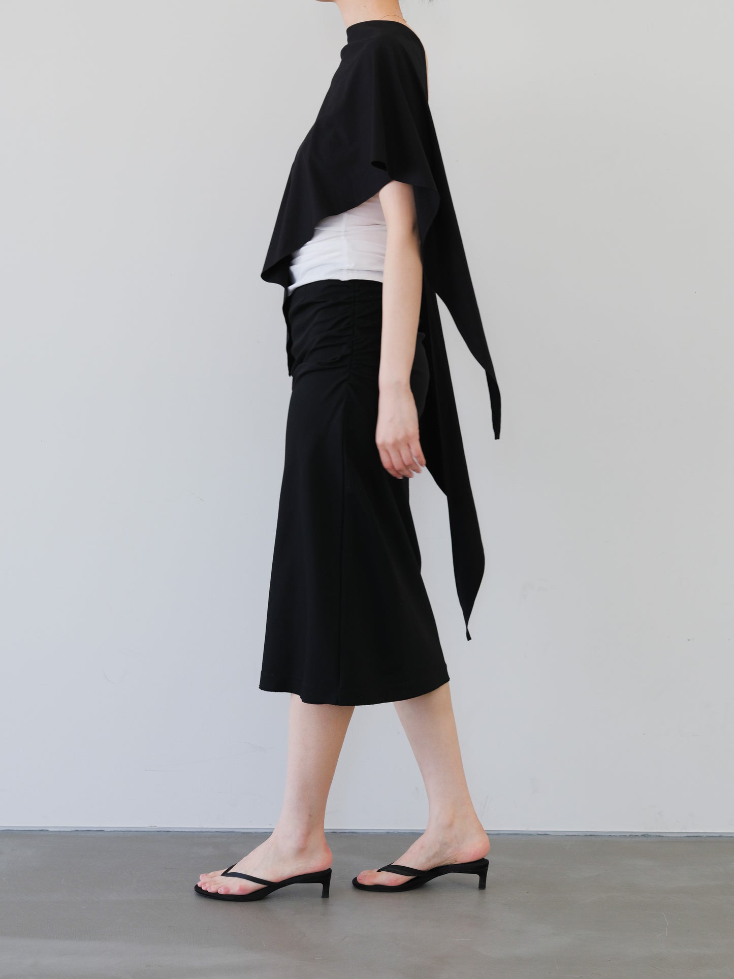 Salm gather skirt