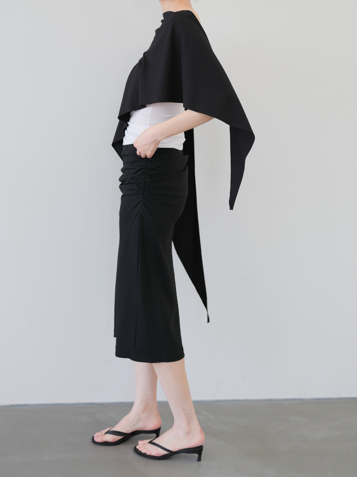 Salm gather skirt