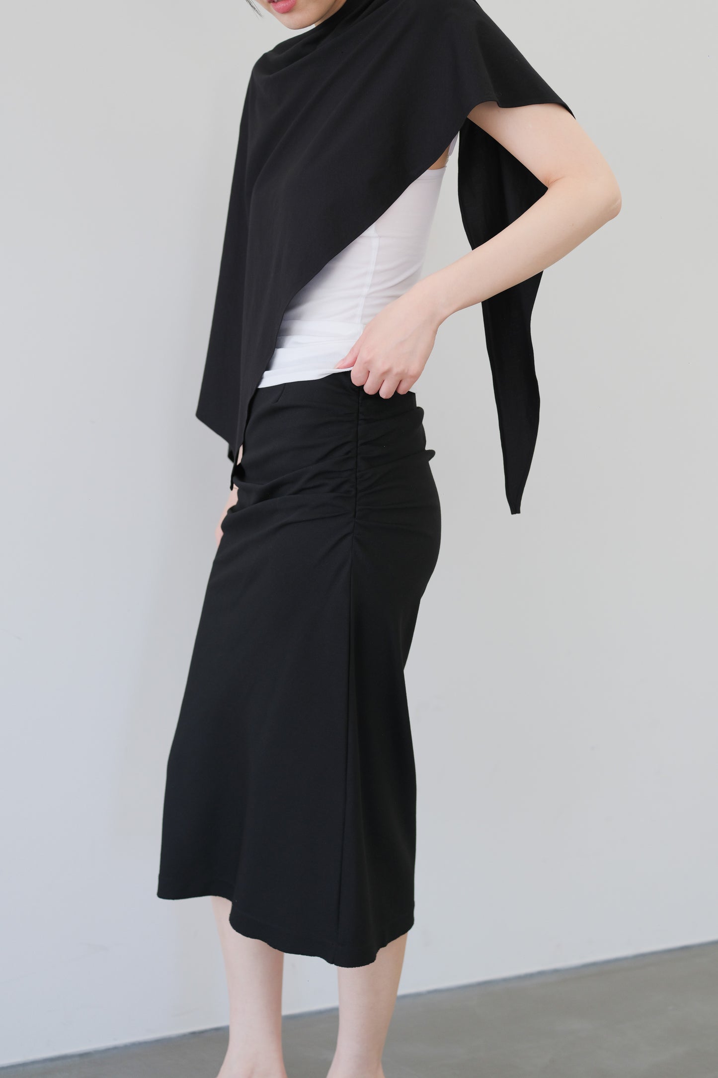 Salm gather skirt