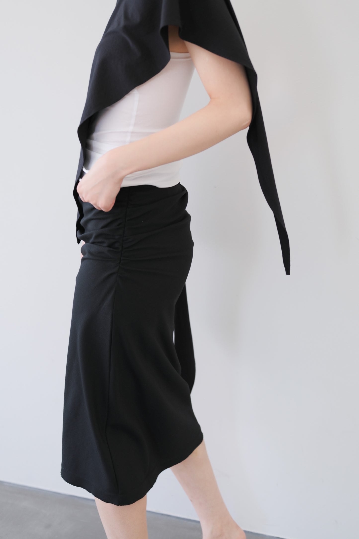 Salm gather skirt