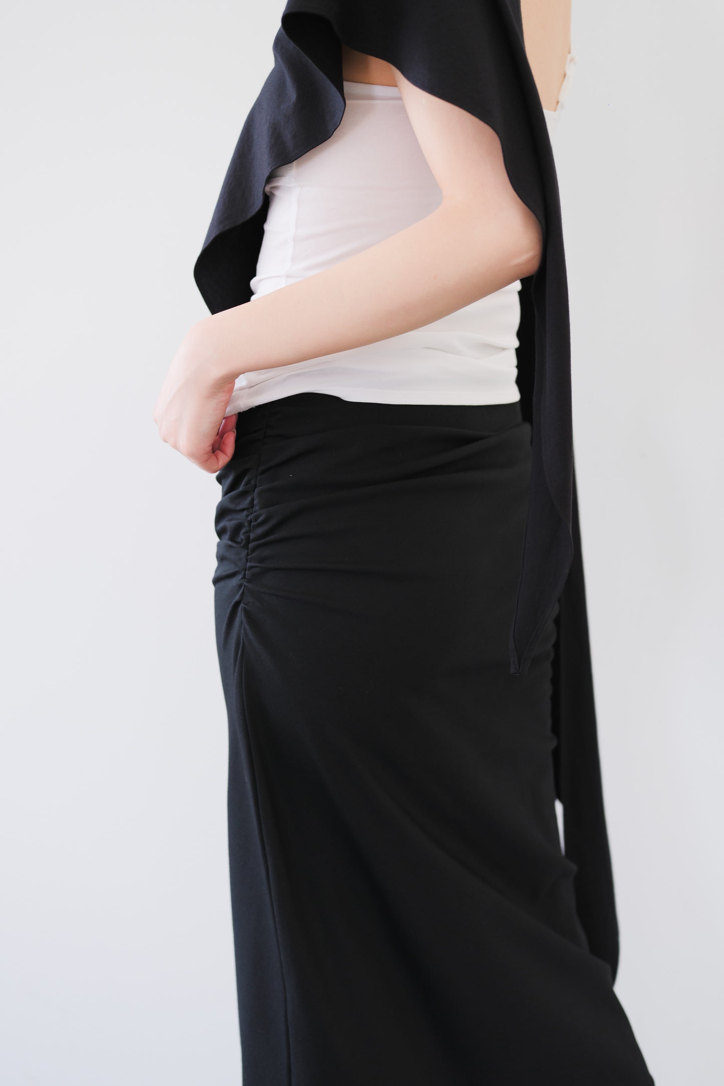 Salm gather skirt