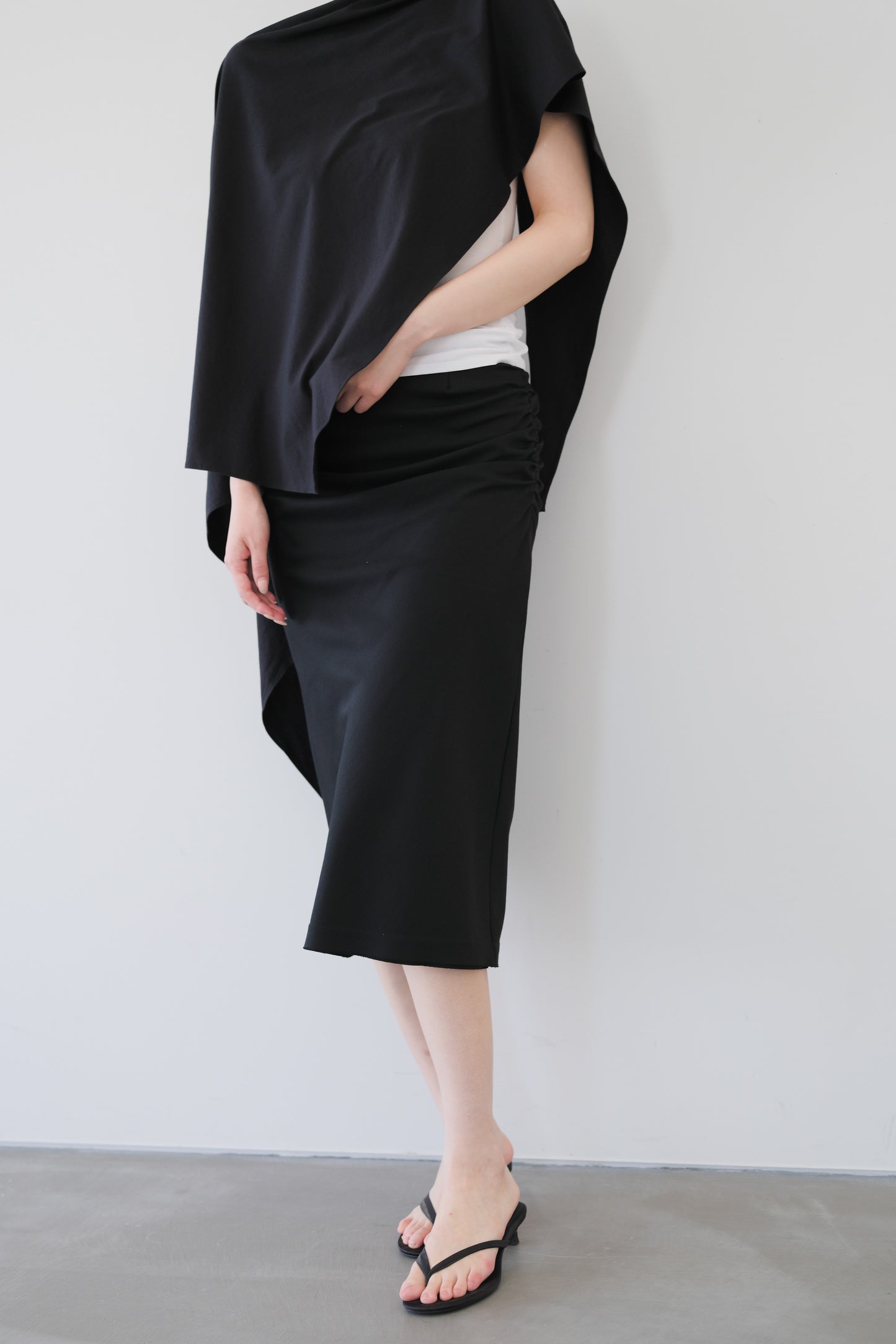 Salm gather skirt
