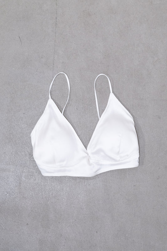 Kaus silk bra_white
