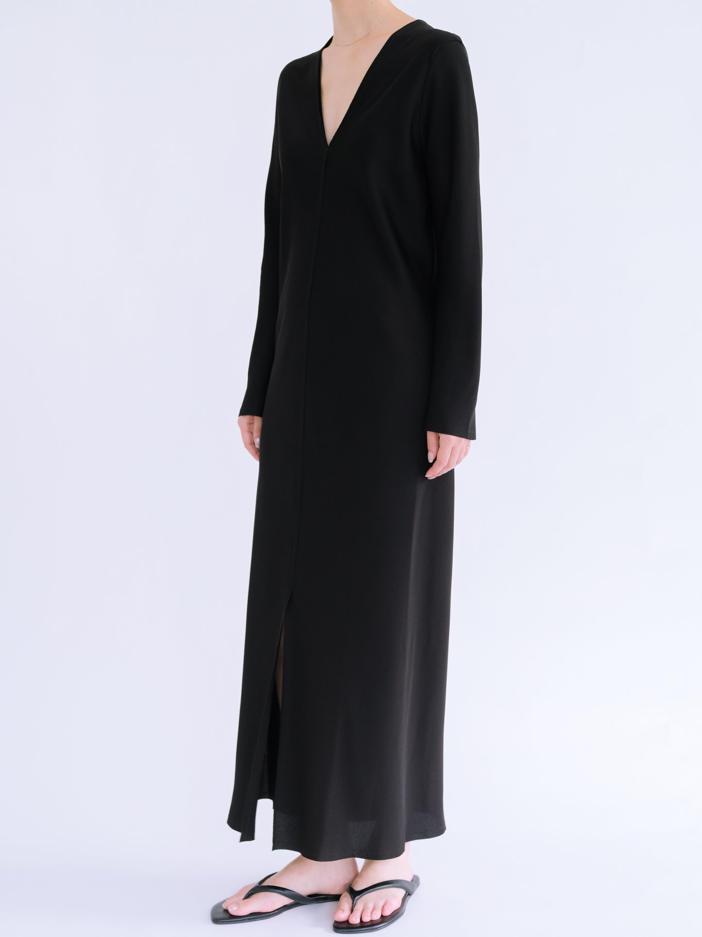 Caeli Reversible L/S Dress_black