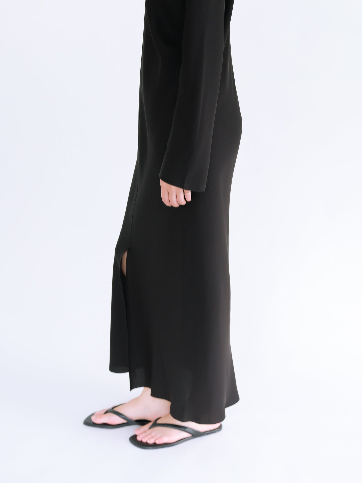 Caeli Reversible L/S Dress_black