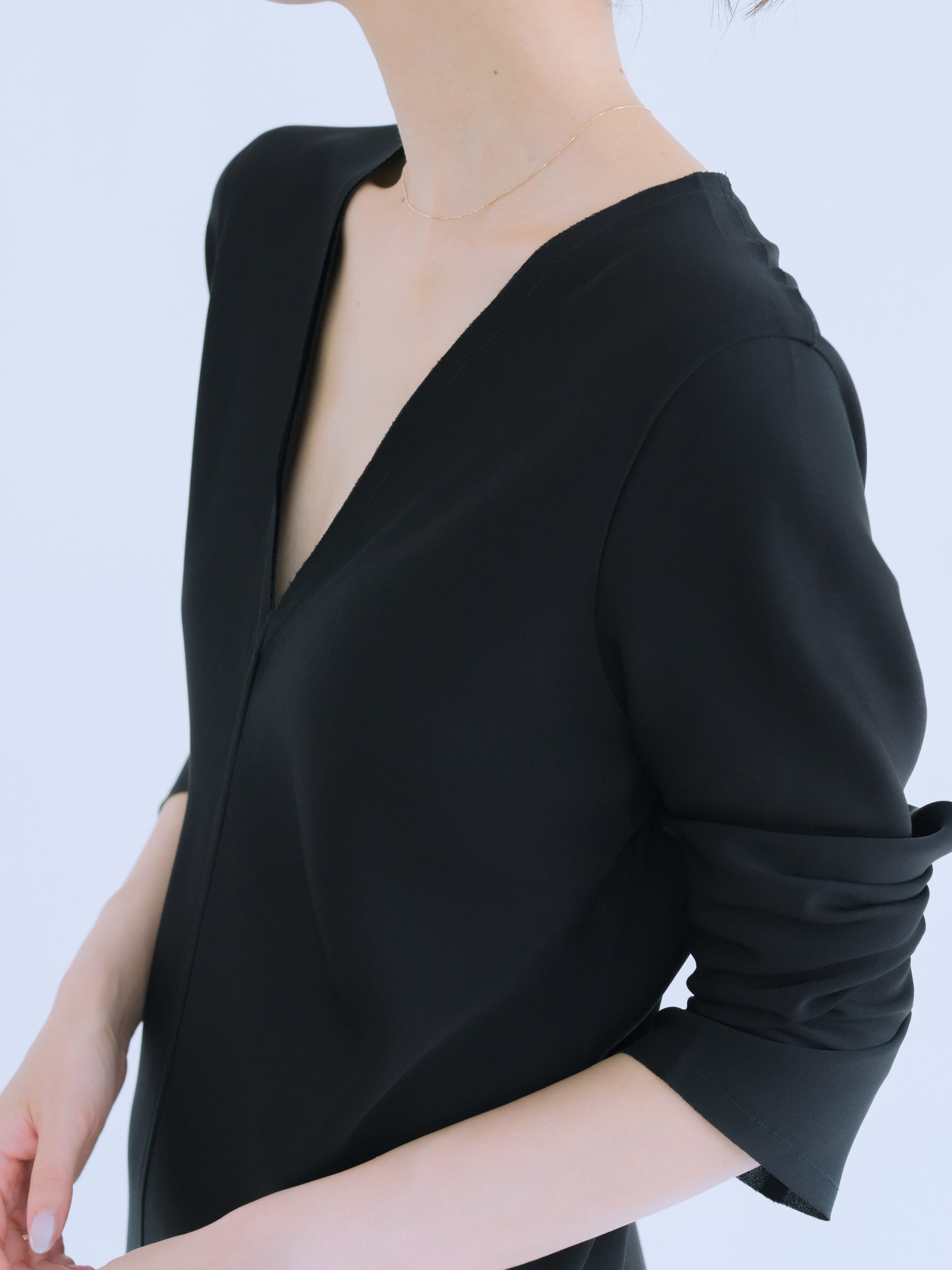 Caeli Reversible L/S Dress_black