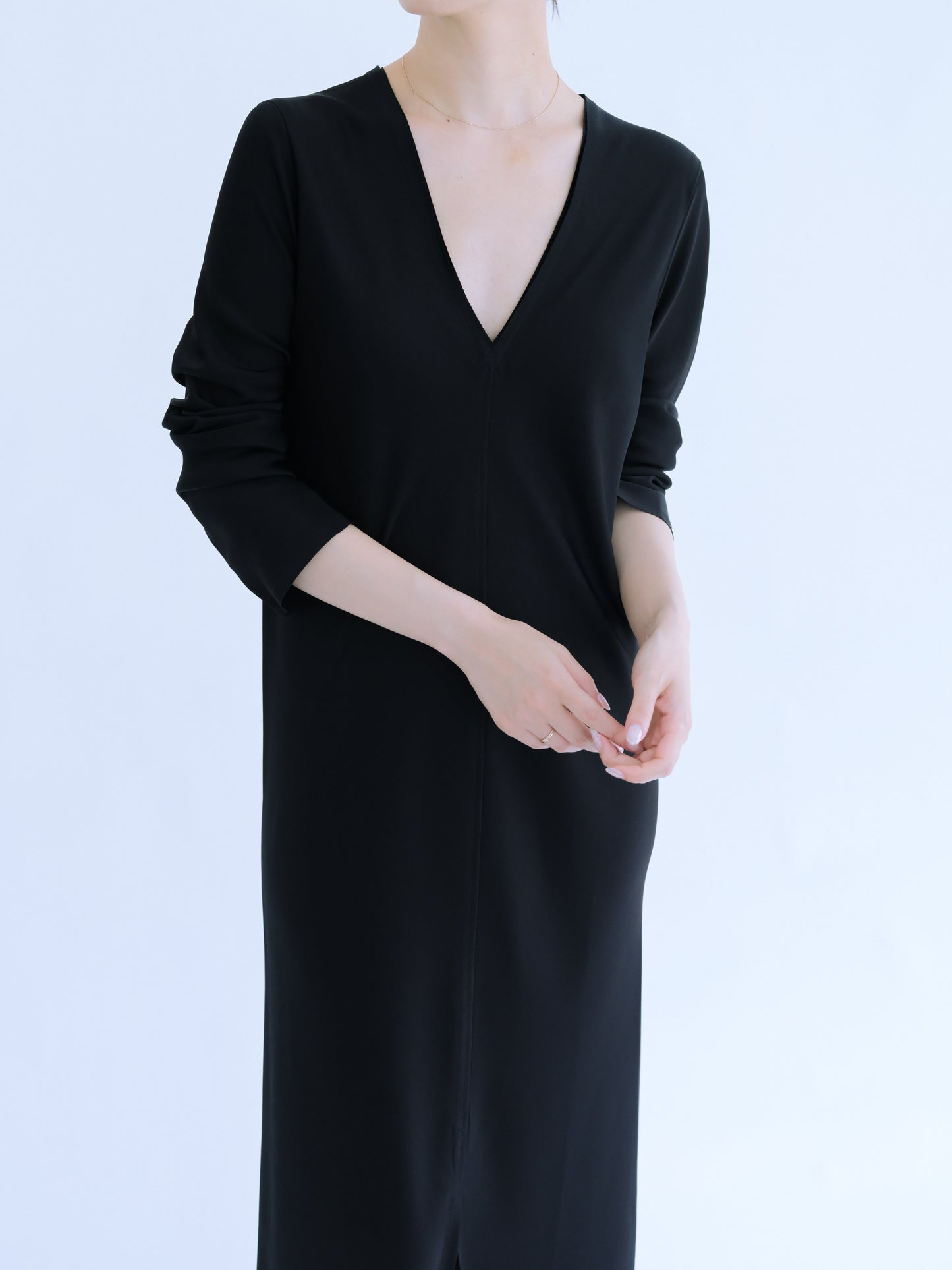 Caeli Reversible L/S Dress_black