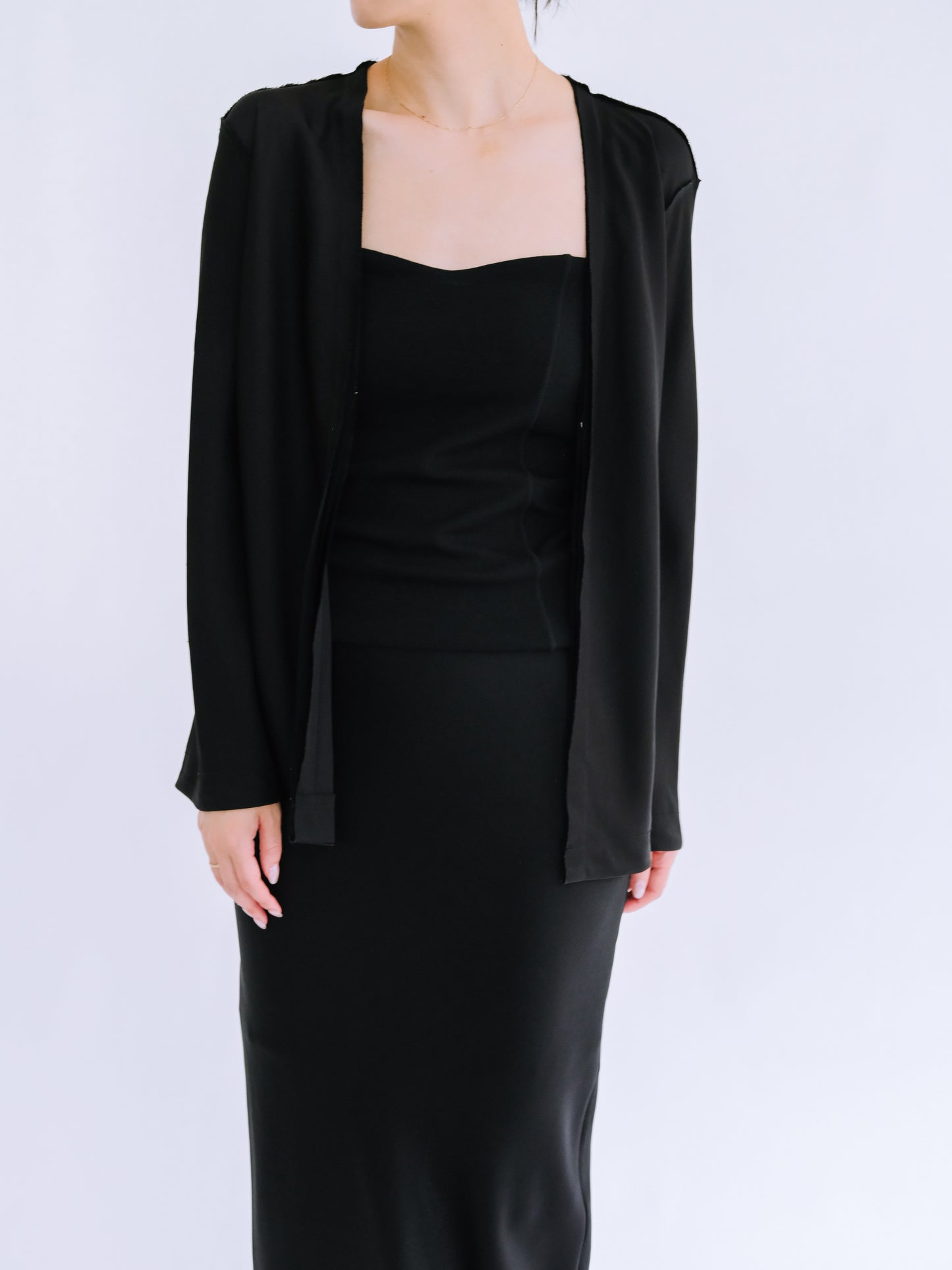 Caeli Reversible Cardigan_black