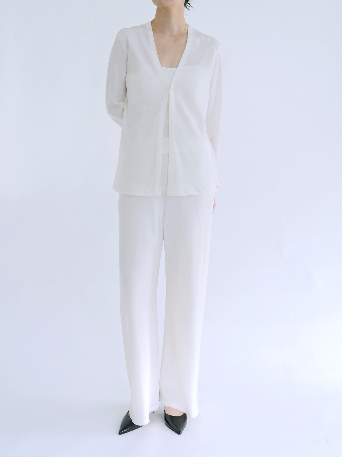 Caeli Reversible Cardigan_White