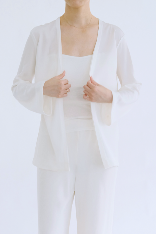 Caeli Reversible Cardigan_White