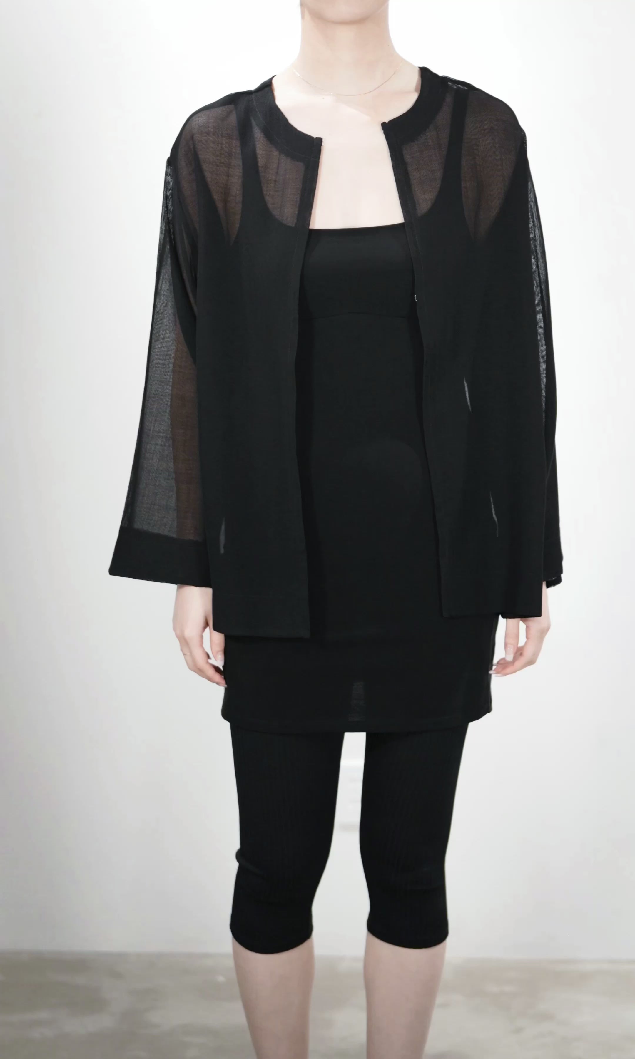 その他 spicafe Spica Inner Long_Black – PHERE